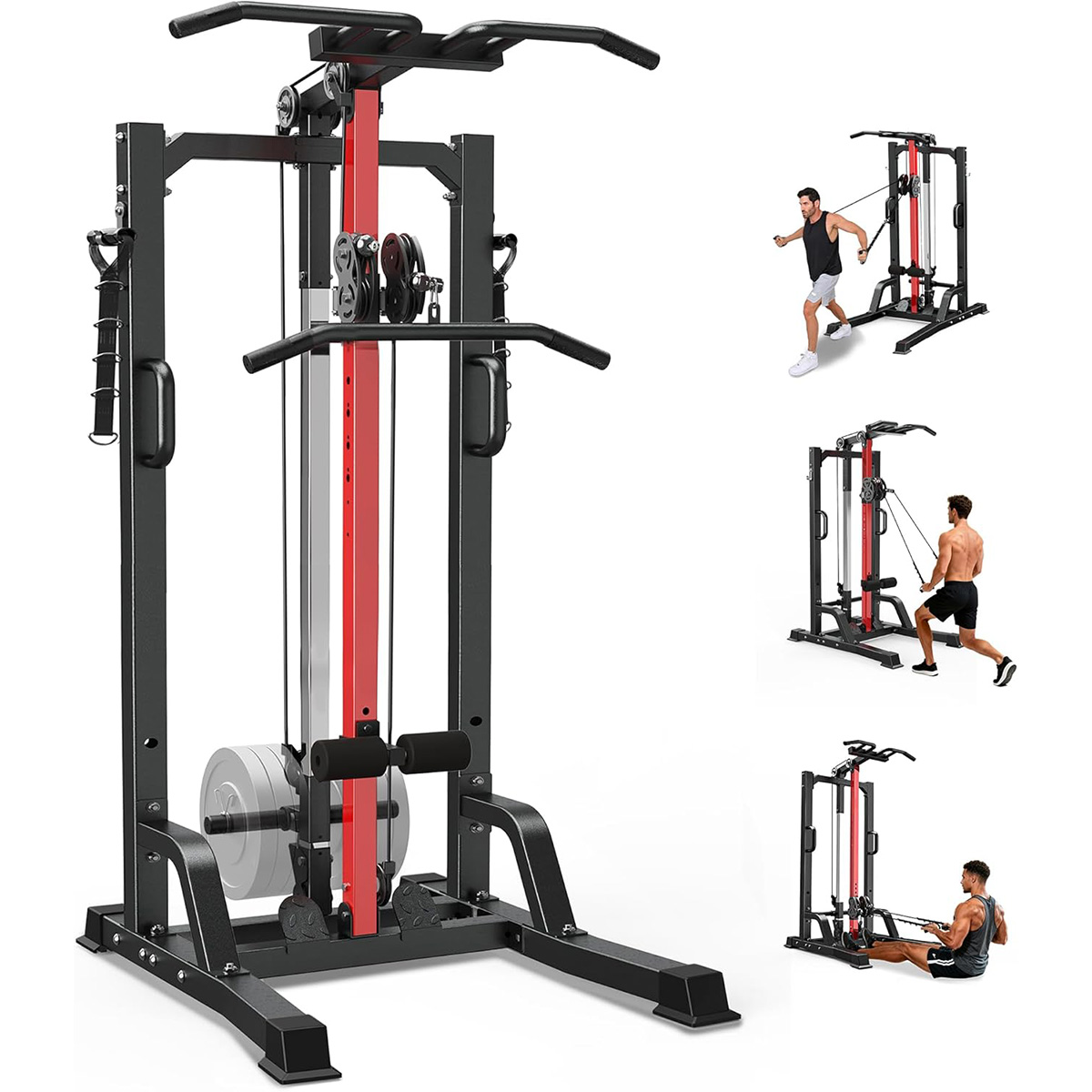 Home Gym Leg - Mesin Gym Rumah Pooboo - Sistem