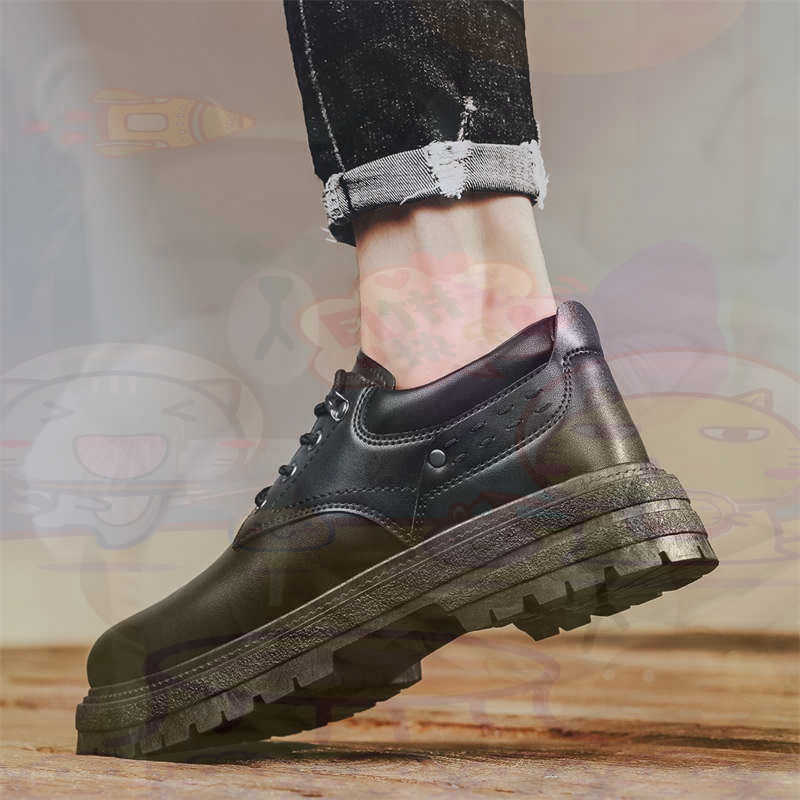 Home Gym Uk - Sepatu Pria Tenis Pelatih Fashion Kulit