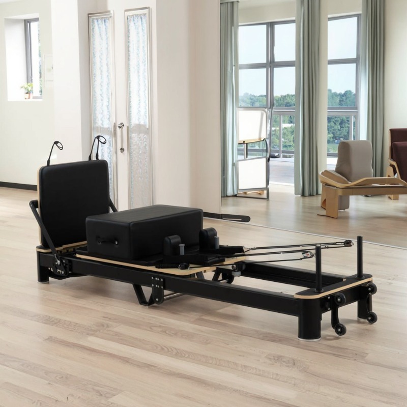 Home Gym Pilates - YTYIN Peralatan Kebugaran Reformer Pilates Aluminium