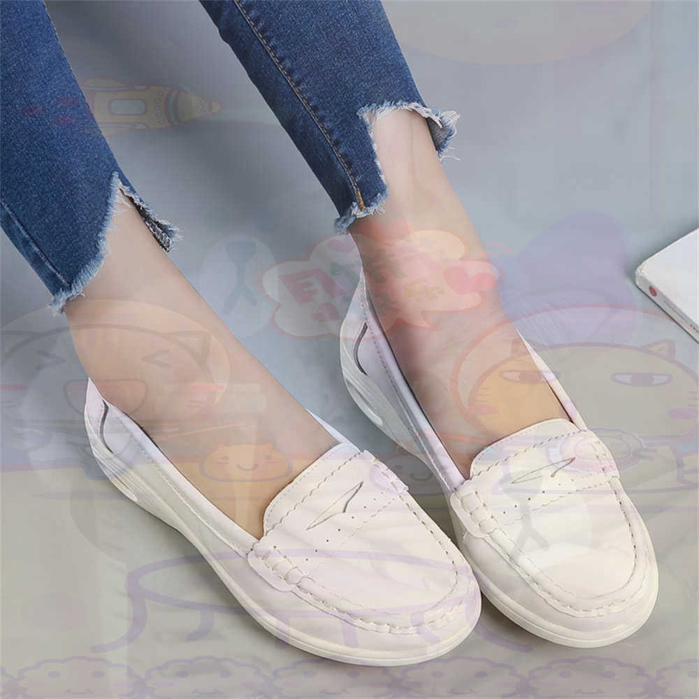 Home Gym Uk - Sepatu Ukuran Besar Wanita Slip-On Lembut