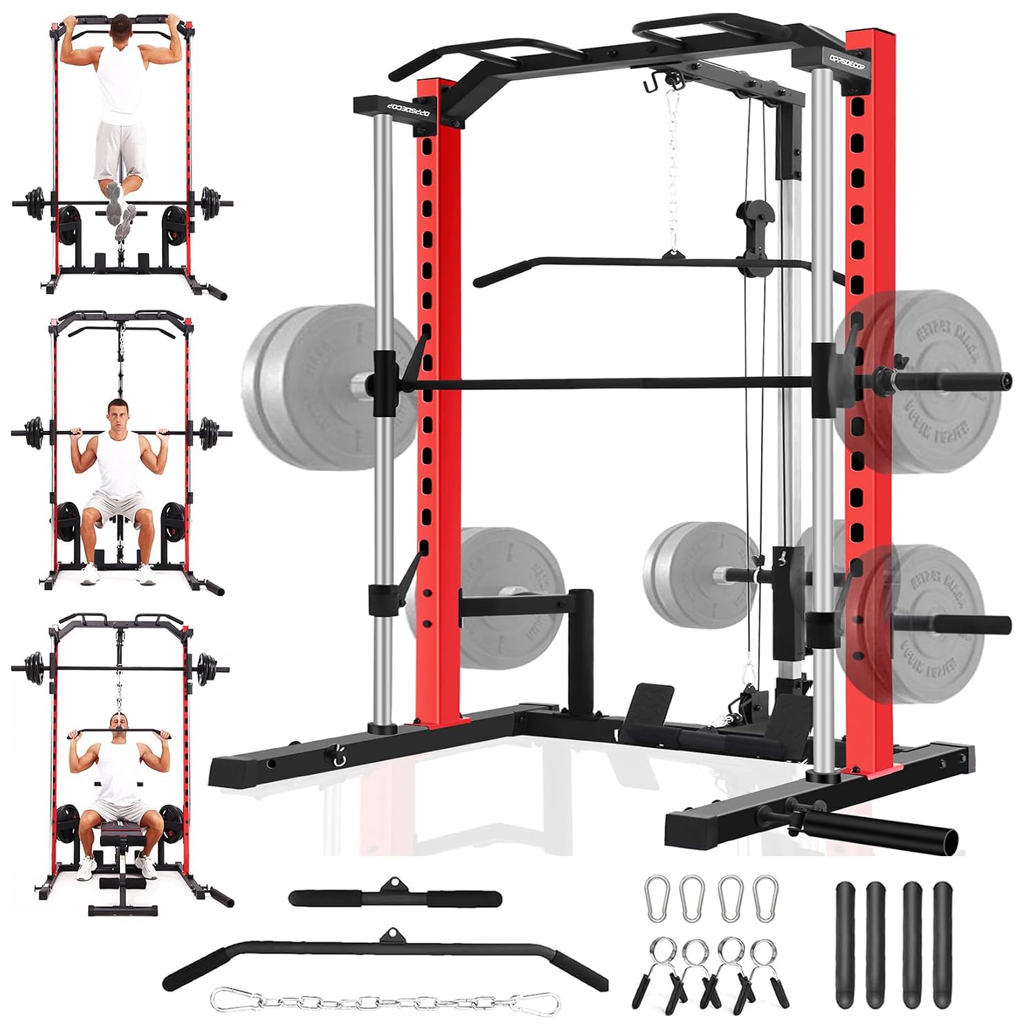 Home Gym All In One - Rak Smith Machine All-in-One dengan LAT