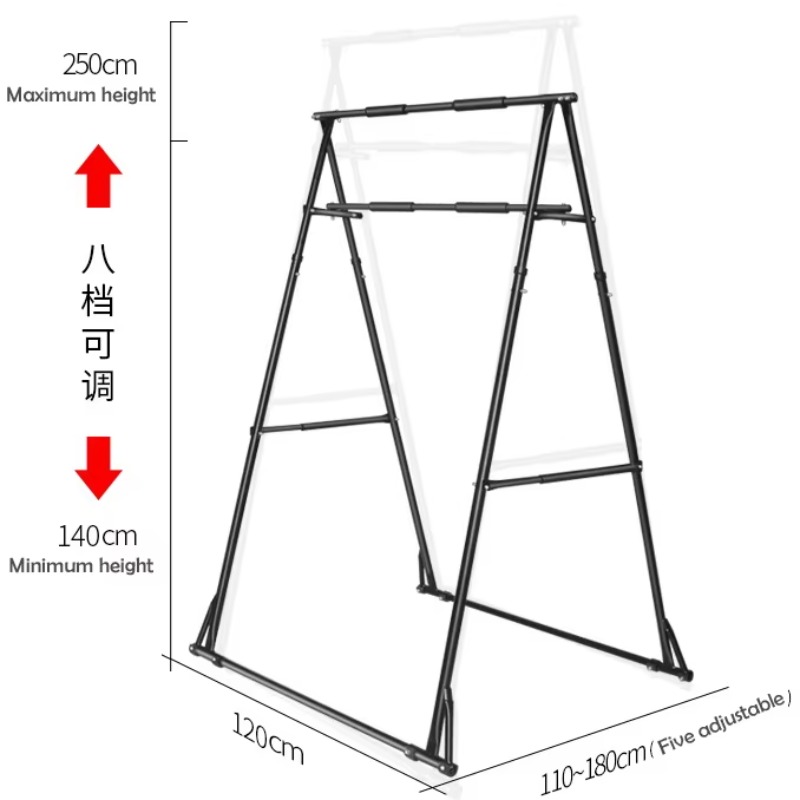 Alat Fitness Pull-Up Bar, Stan - Home Gym Leg ulasan dan harga