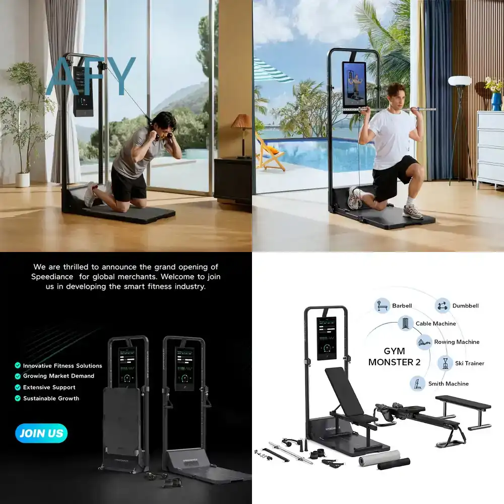Peralatan Kebugaran Speediance - Home Gym All In One ulasan dan harga