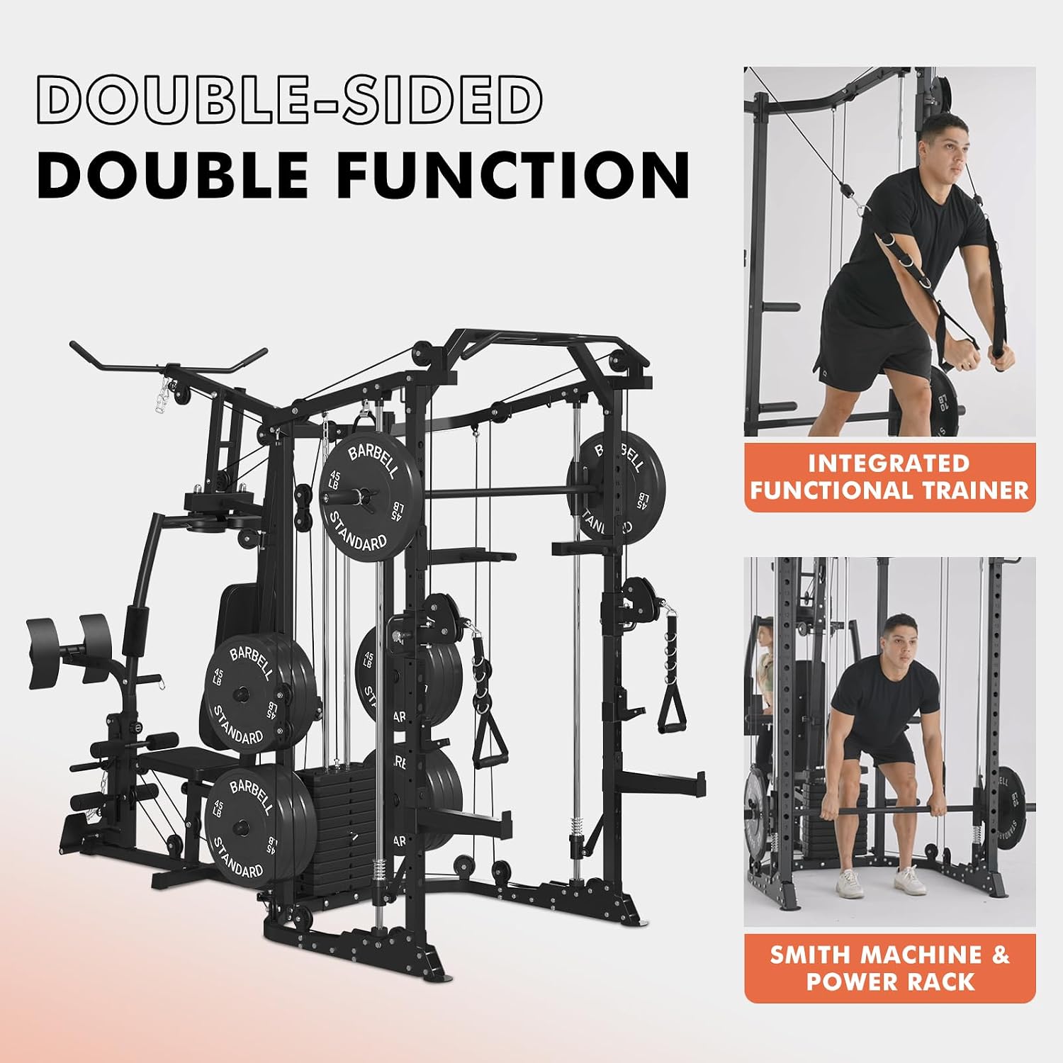 Mesin SmithΔ Dual-Station, Sta - Home Gym All In One ulasan dan harga